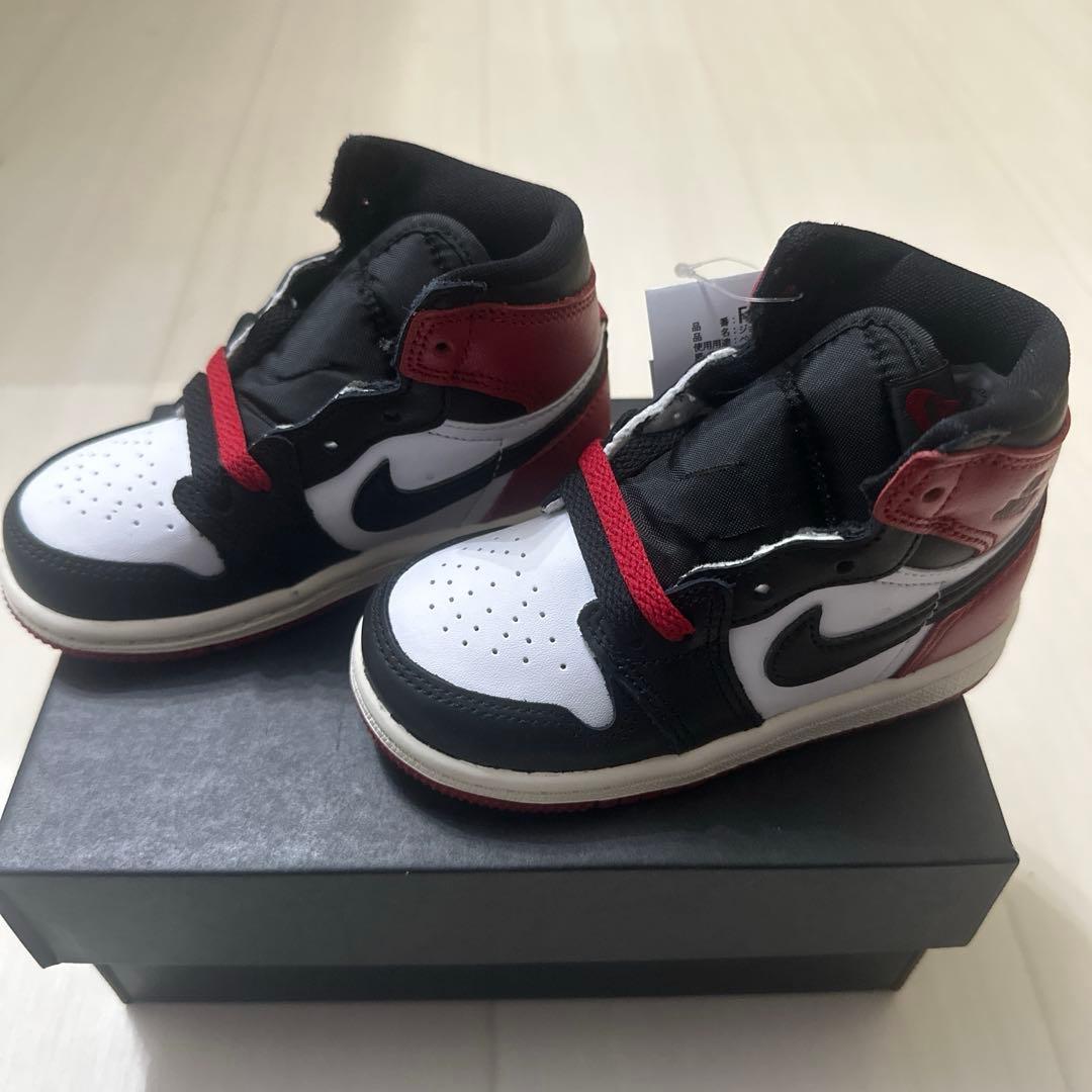 Air Jordan1 Retro High OG Black Toe つま黒