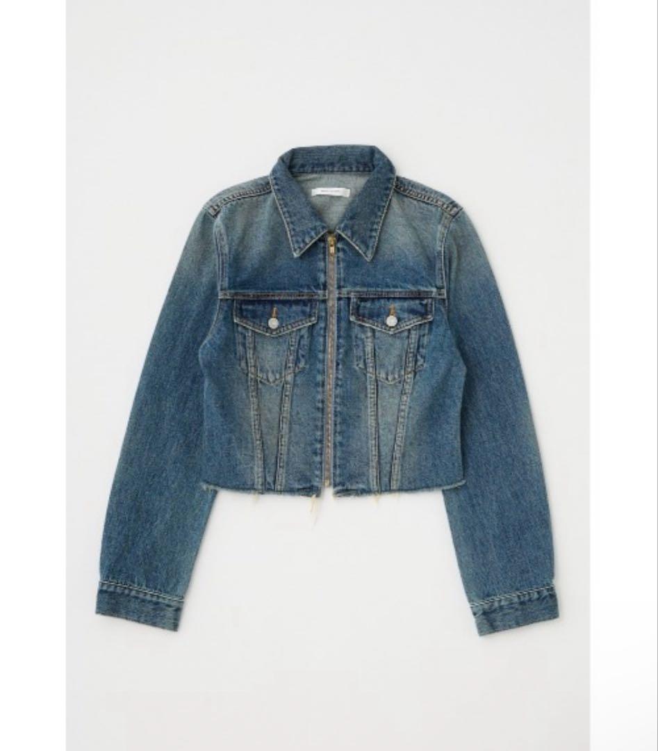 【MOUSSY】ZIP UP COMPACT DENIM ジャケット