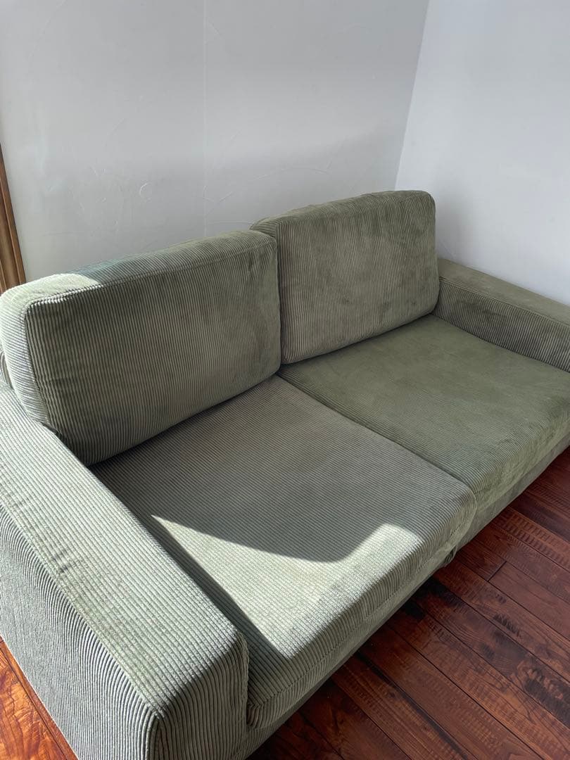 ニコアンド　コーデュロイ　グリュックソファー