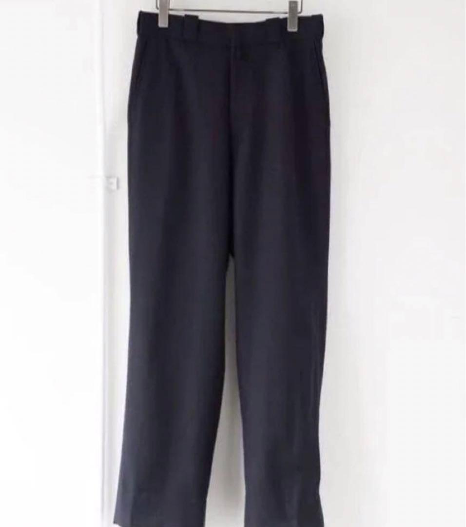 COMOLI ウールサージパンツ　コモリ