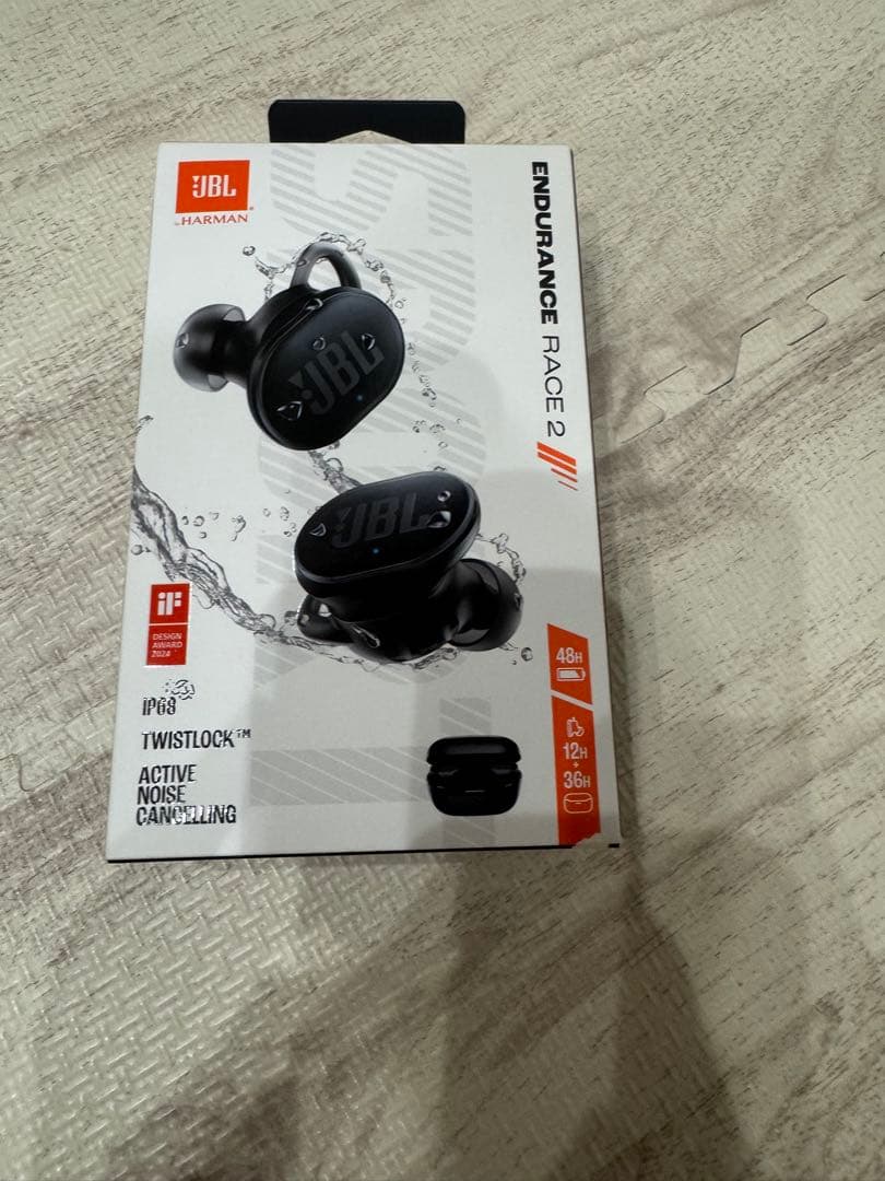 【新品】JBL ENDURANCE RACE 2 ワイヤレスイヤホン