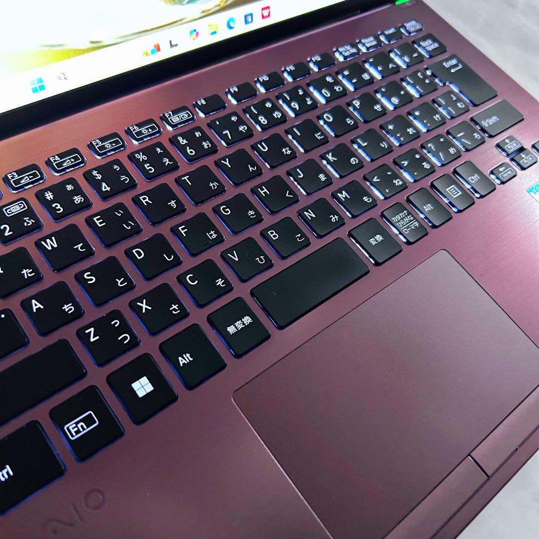【激レア・ブロンズ／2022年製】VAIO｜第11世代i5／バッテリー超良好