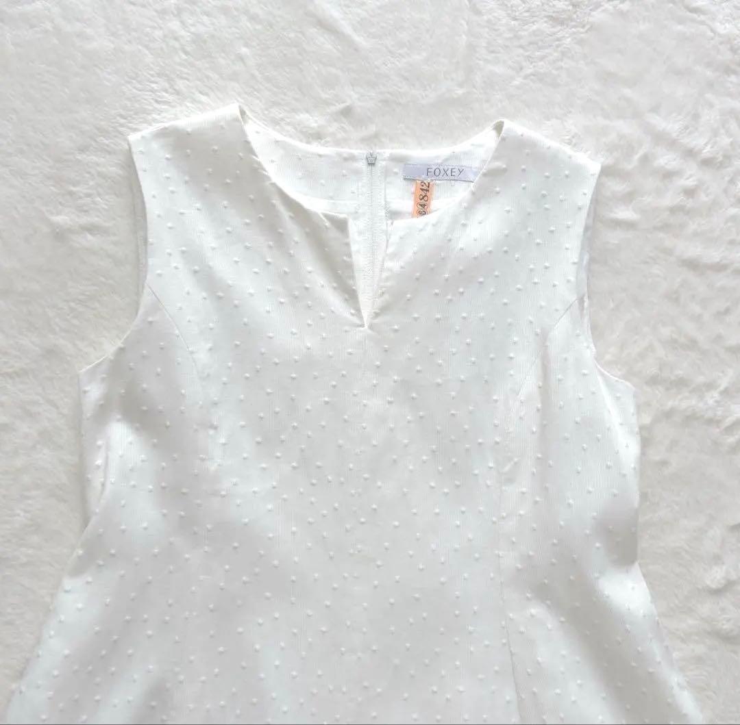 FOXEY Summer Drop クリーニング済み ワンピース