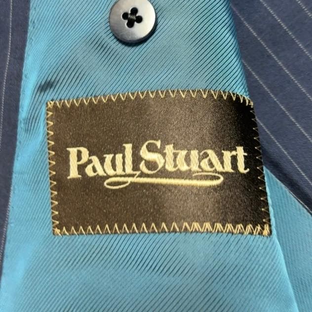 美品 ポールスチュアート ３ピース セットアップ スーツ ストライプ 50R