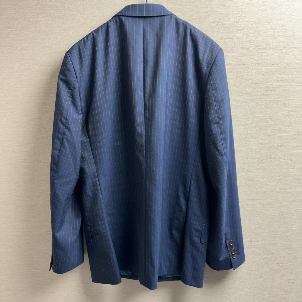 美品 ポールスチュアート ３ピース セットアップ スーツ ストライプ 50R