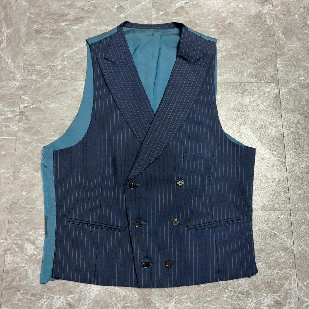 美品 ポールスチュアート ３ピース セットアップ スーツ ストライプ 50R