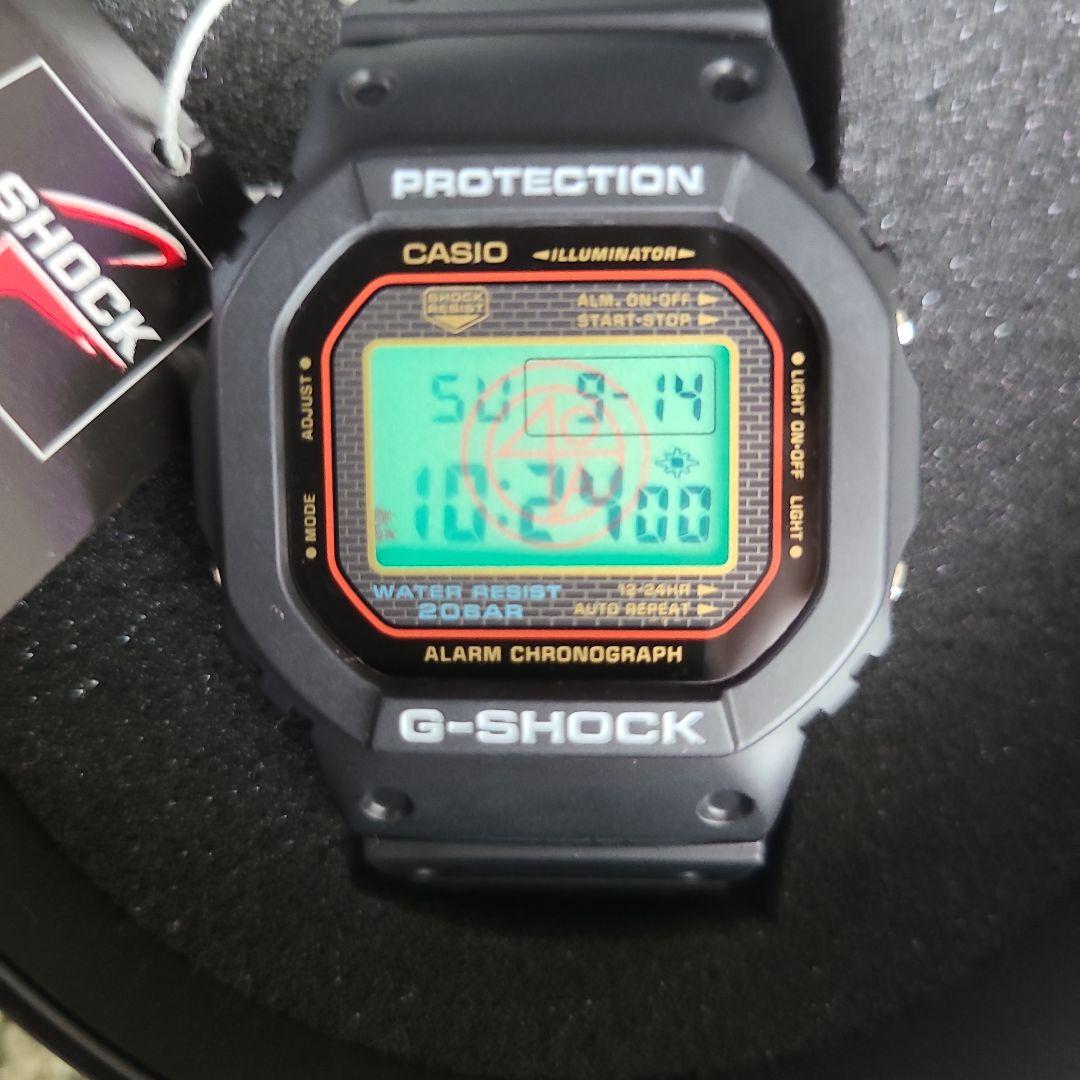 【美品】G-SHOCK DW-5000SL-1JR スパイクリー