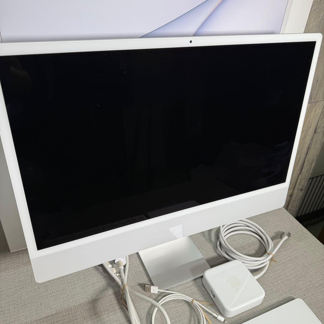 Apple iMac 24インチ 2021　シルバー