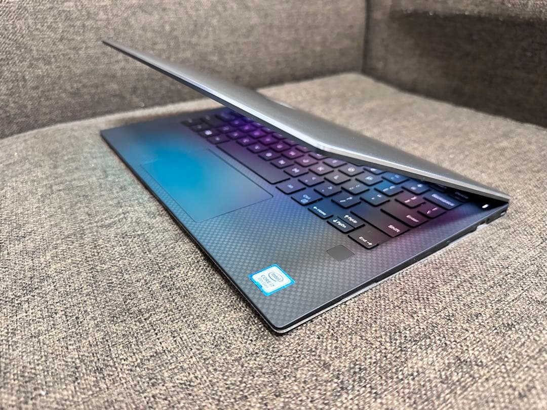 美品DELL XPS 13 US 4K i7-16GB-512 バッテリー　96