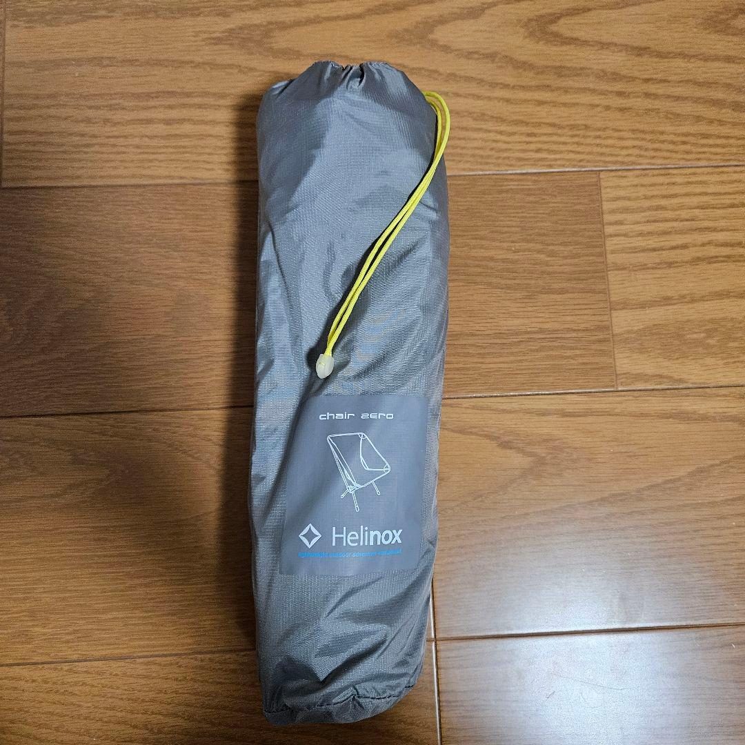 ヘリノックス　チェアゼロ　美品