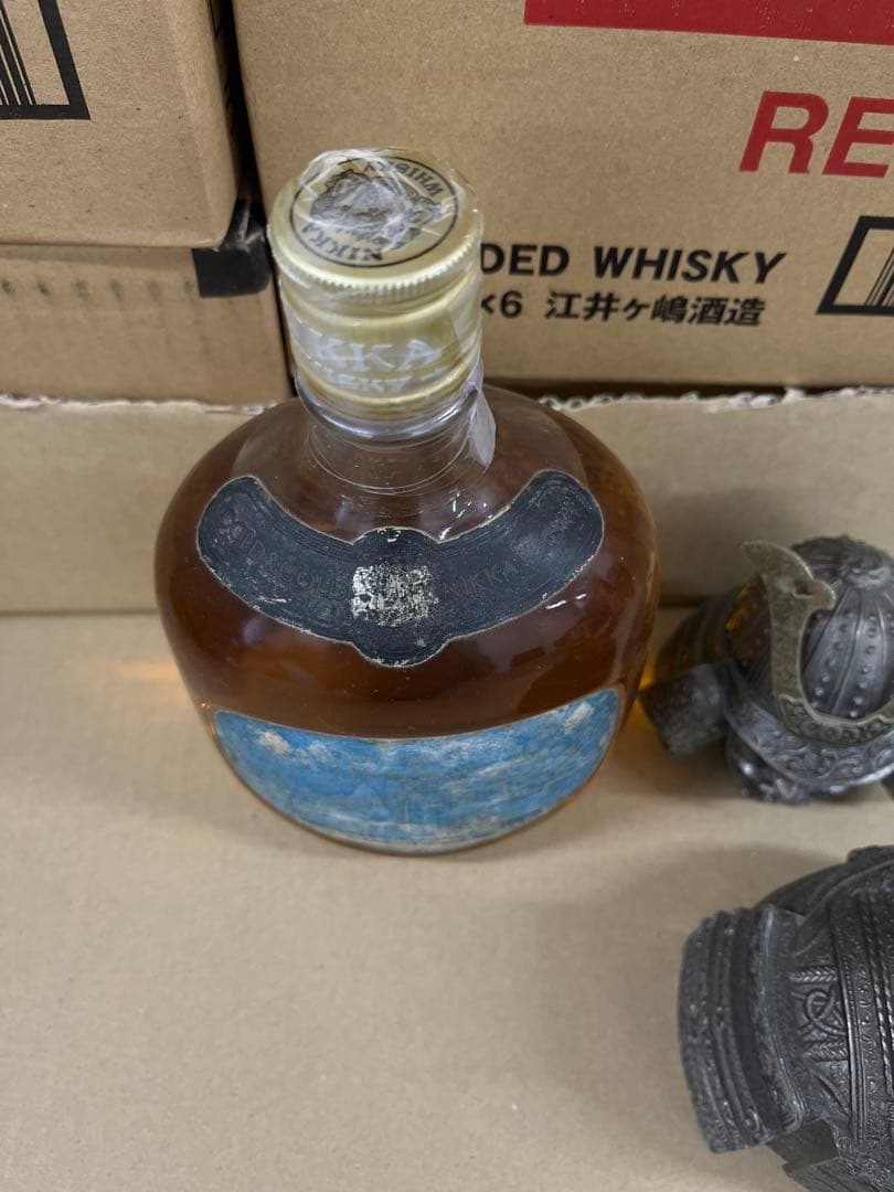 G&C 武士デザイン ニッカウイスキー 特級世界環境の日記念760ml