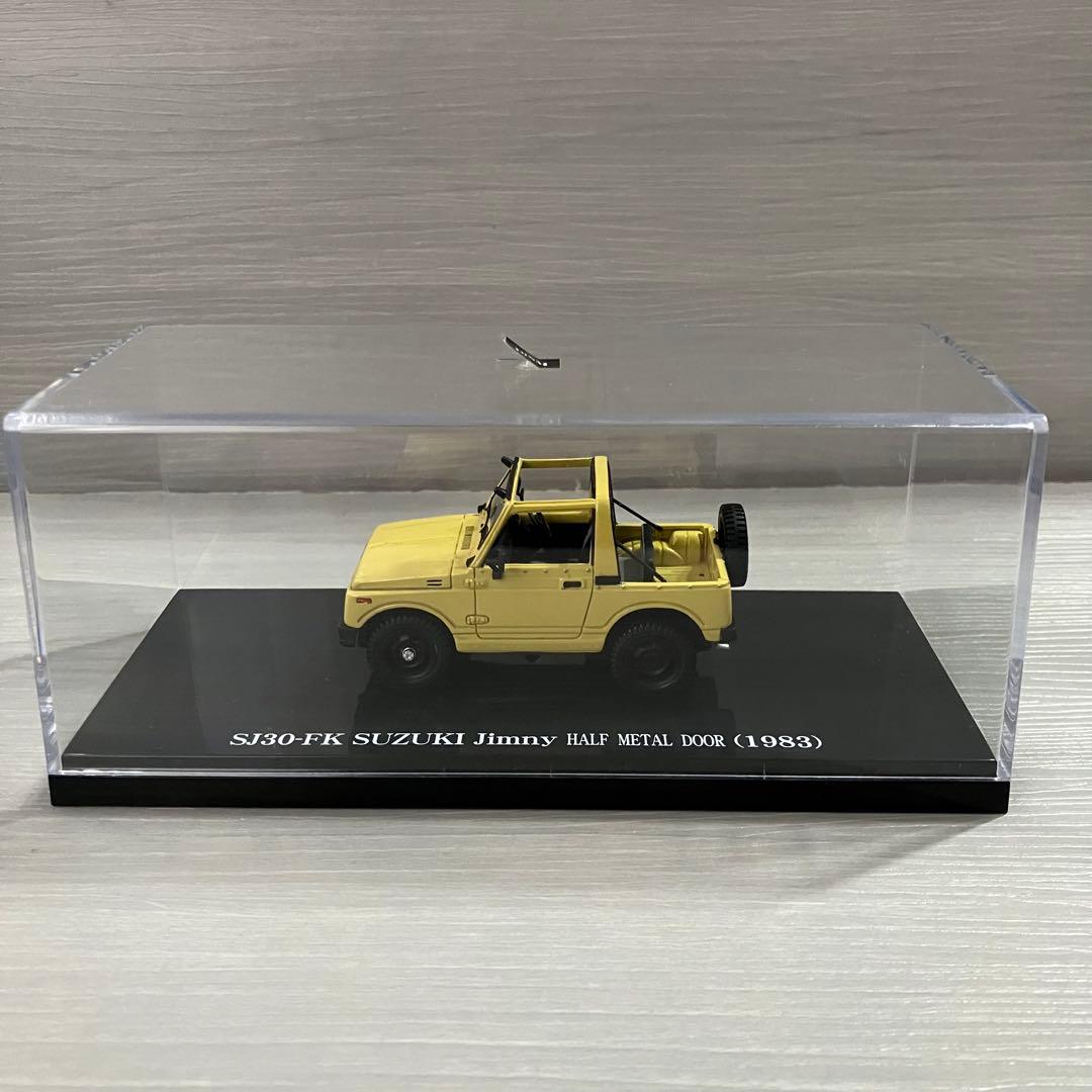 DISM 1/43 SJ30-FK ジムニーハーフ メタルドア イエロー