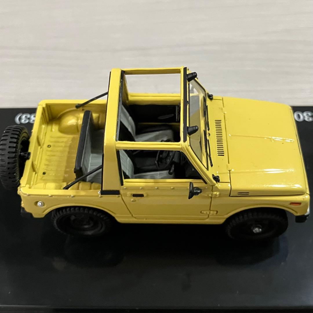 DISM 1/43 SJ30-FK ジムニーハーフ メタルドア イエロー