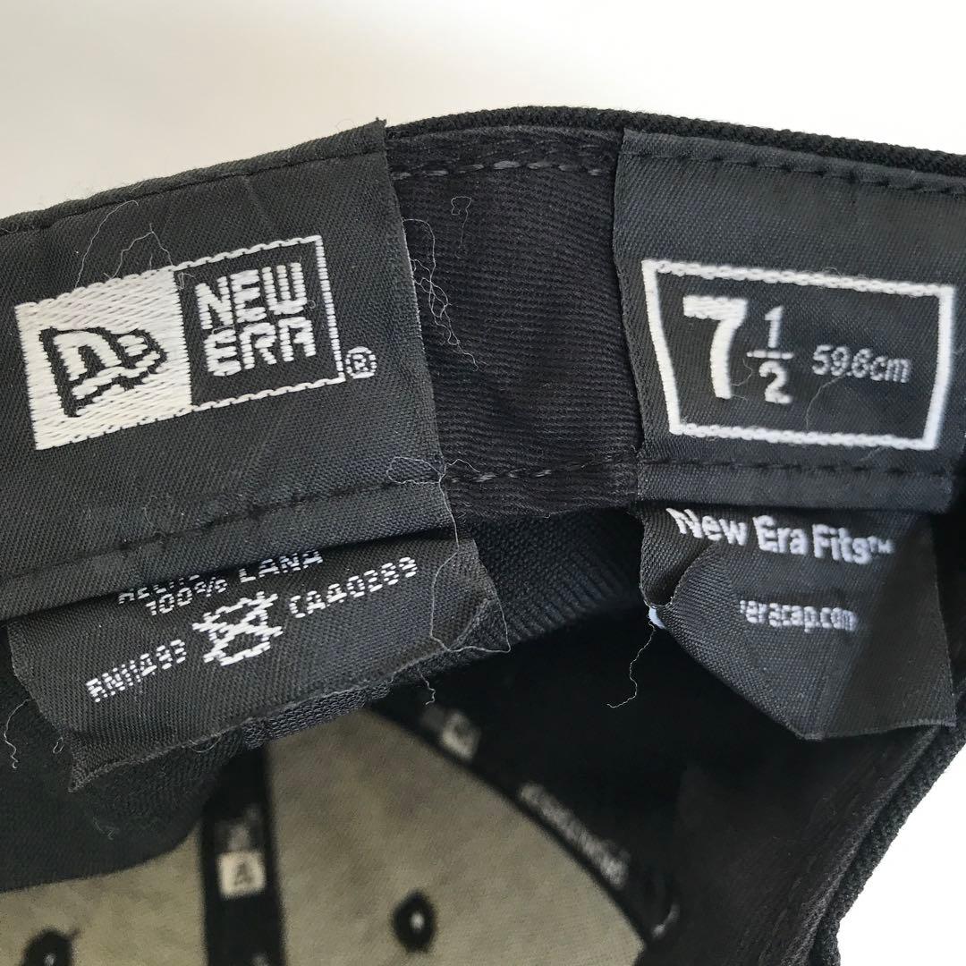 ボックスロゴ シュプリーム（Supreme）ニューエラ キャップ 黒色