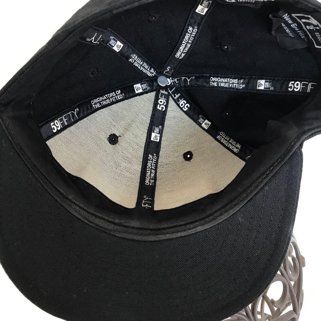 ボックスロゴ シュプリーム（Supreme）ニューエラ キャップ 黒色