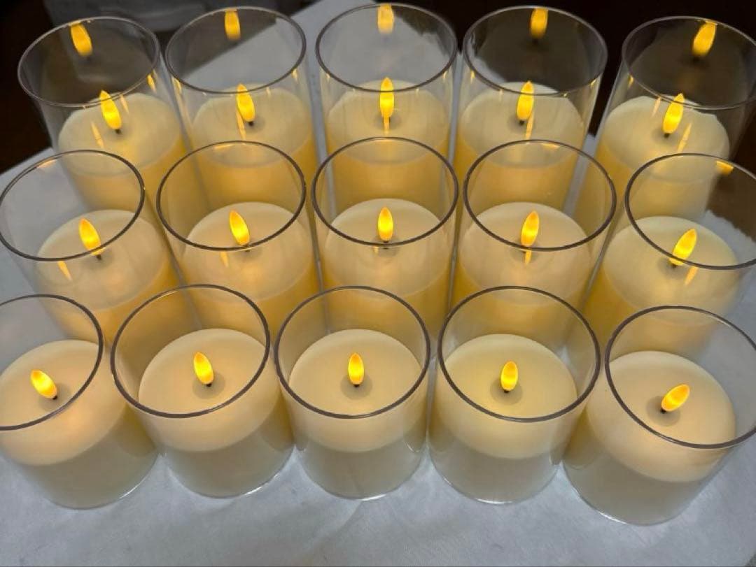 LEDキャンドル 30個セット 電池入り　ウェディング　結婚式