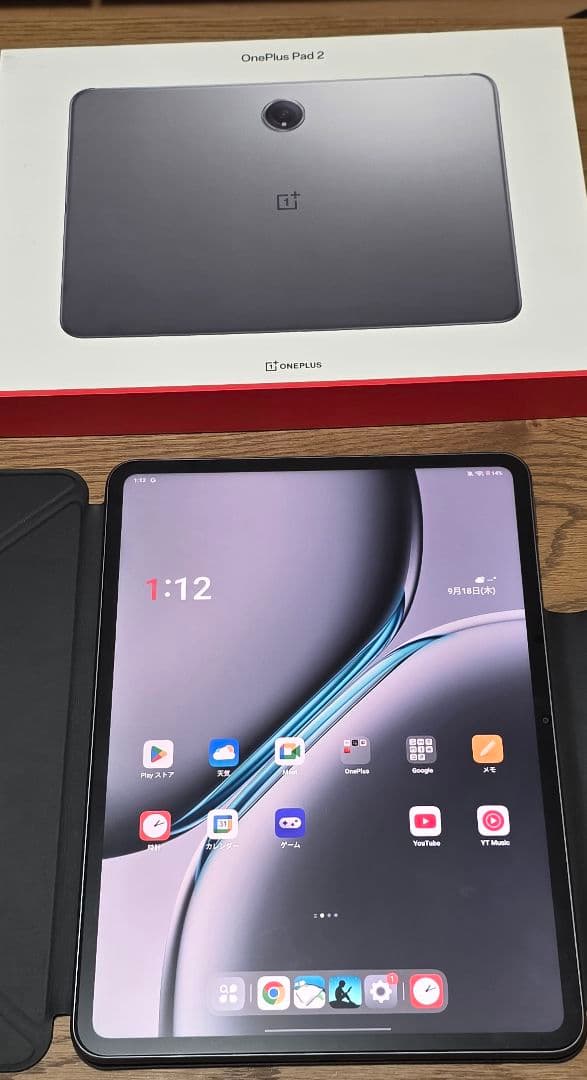 OnePlus Pad 2 グローバル版 Snapdragon 8 Gen 3