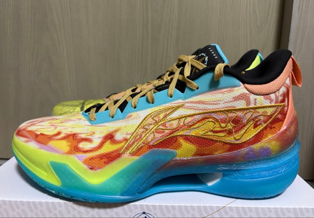 最終値段　新品リーニンLiNing LiRen5 US9.5五行