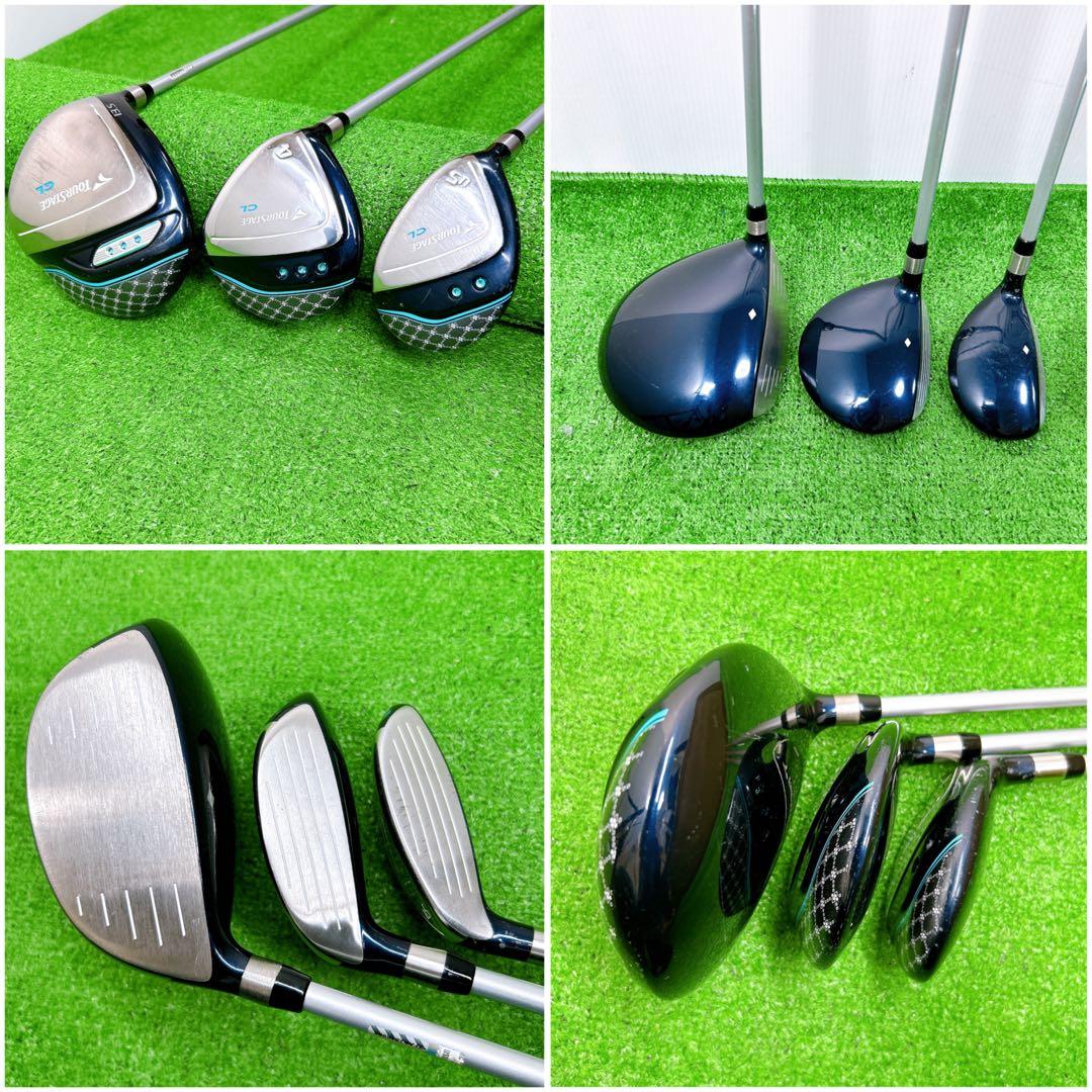 ブリヂストン ツアーステージCL レディースクラブセット 8本 L 初心者 女性