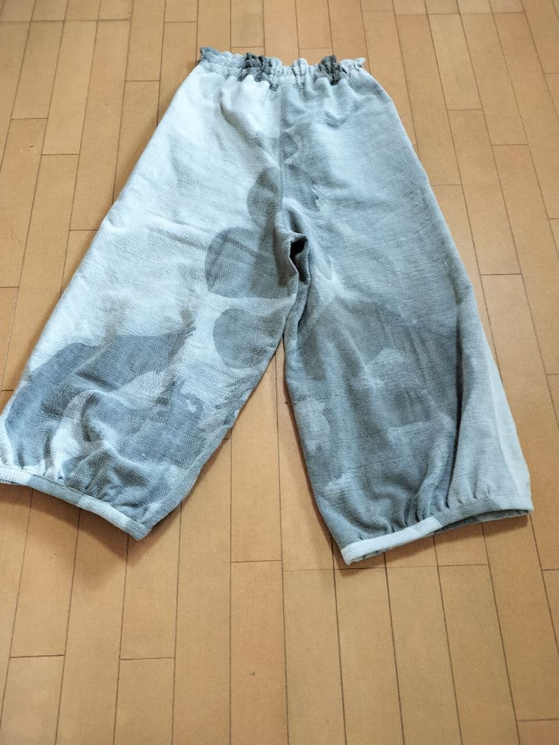 奉納旗のリメイクパンツ