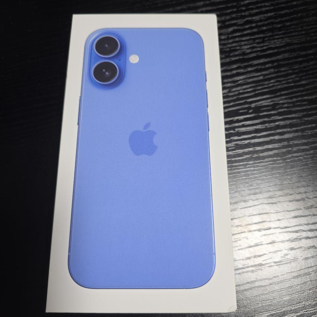 iPhone16　256GB　SIMフリー　ウルトラマリン