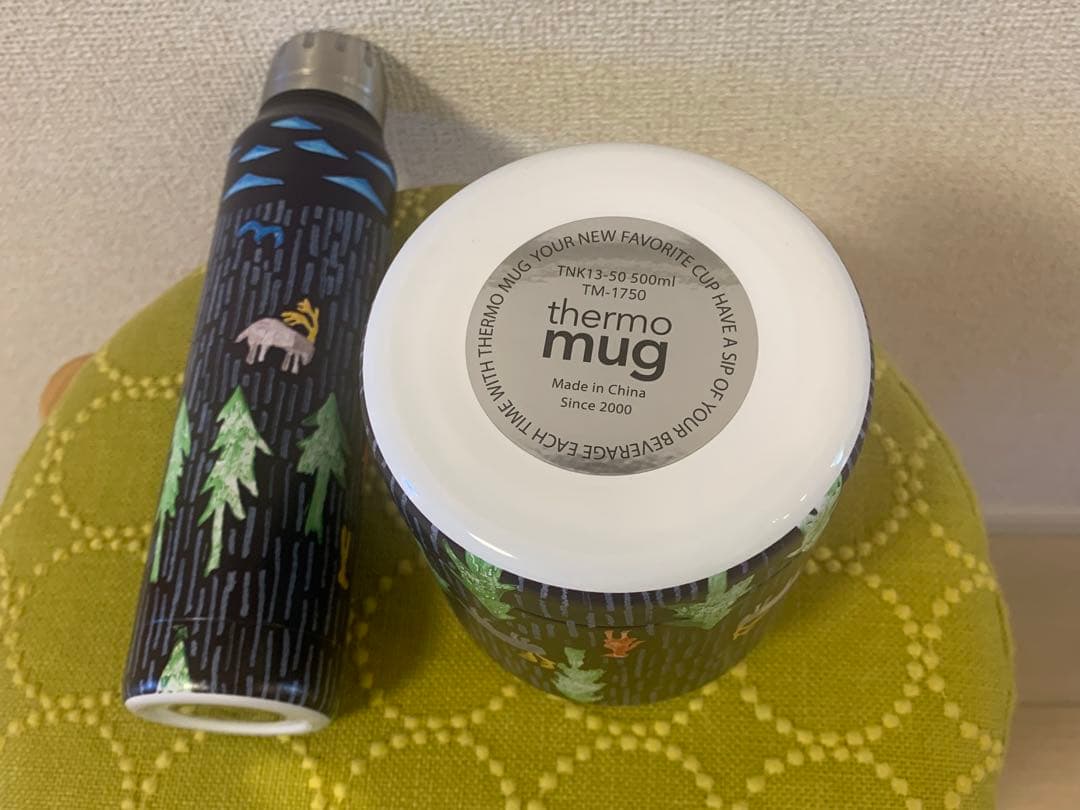 ミナペルホネン one day サーモマグ タンブラー ・フードコンテナ　2点