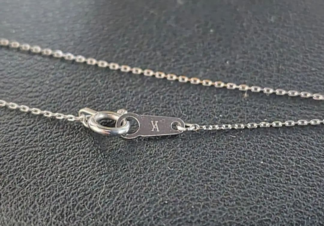 ヴァンドーム青山　k18 ハートネックレス　ダイヤモンド