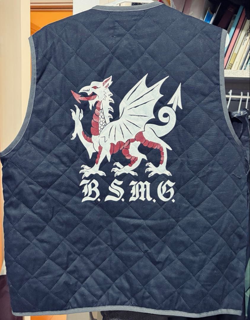 bull original glad hand キルティングベスト　XL