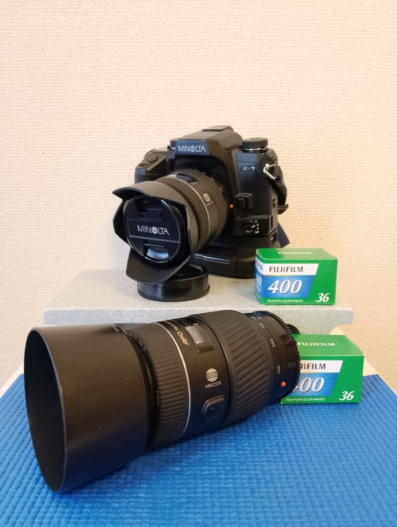 【最終特価出品】MINOLTA α-7 + VC-7 + レンズ セット