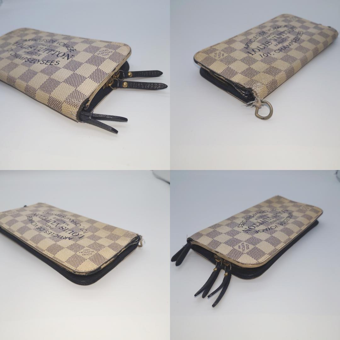 ルイ・ヴィトン　LOUIS VUIITTON ダミエ　アズールアンソリット