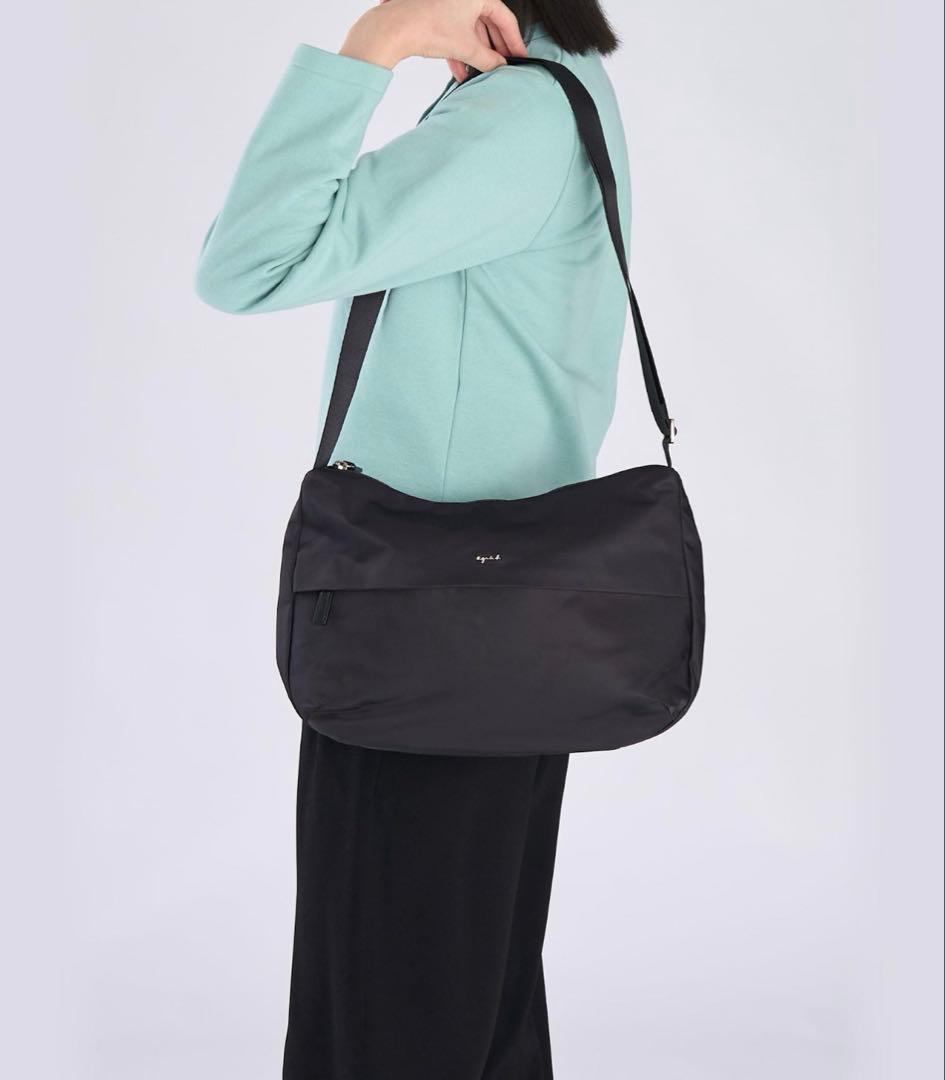 アニエスベー ショルダーバッグ　NS24-01 ブラック