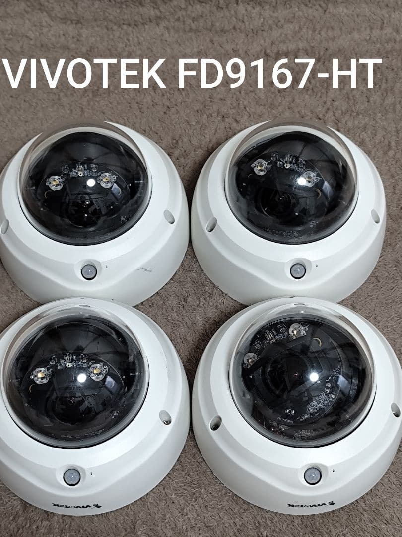 VIVOTEK FD9167-HT ドーム型カメラ 4台セット