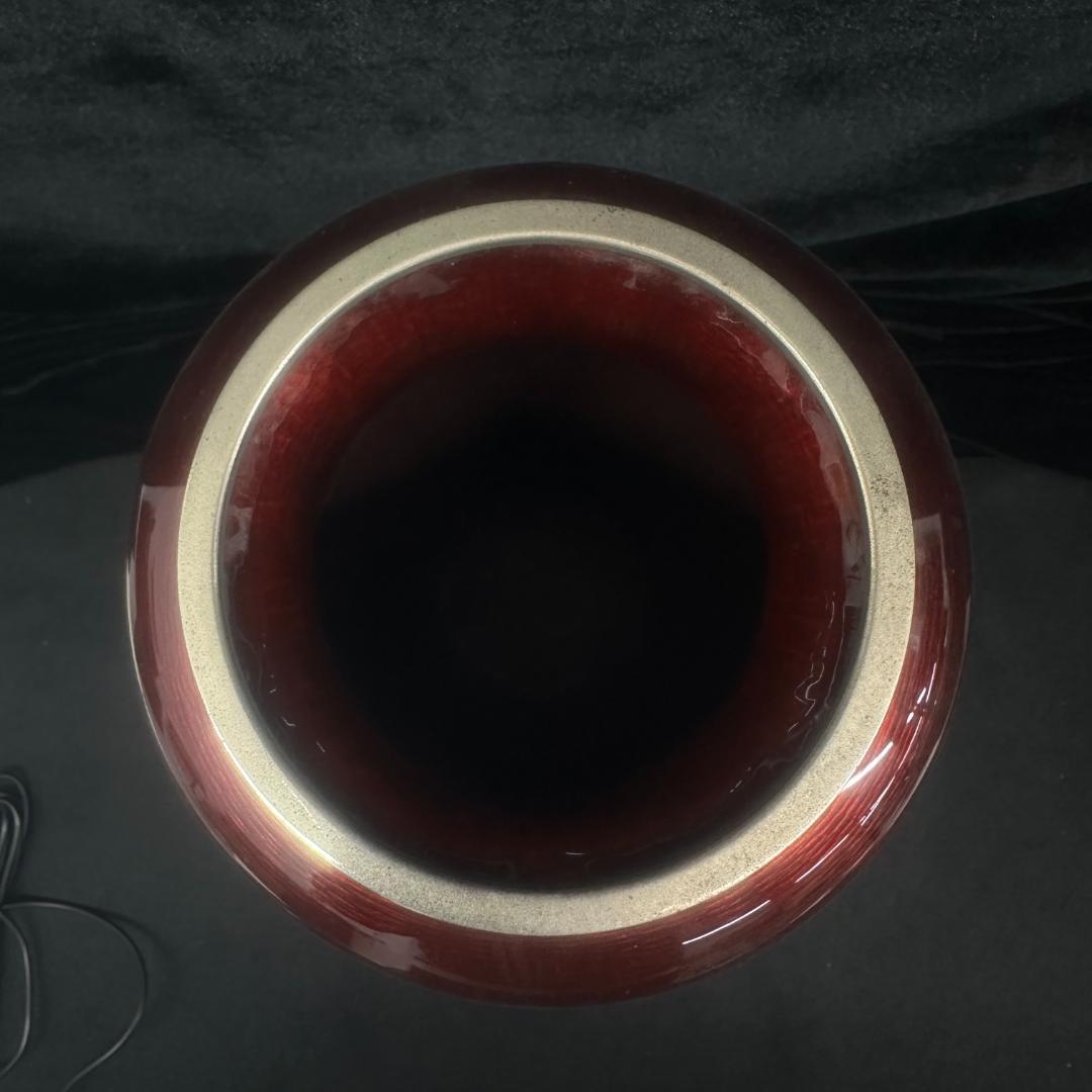 時代物 七宝焼 花瓶 年代珍品 古美術