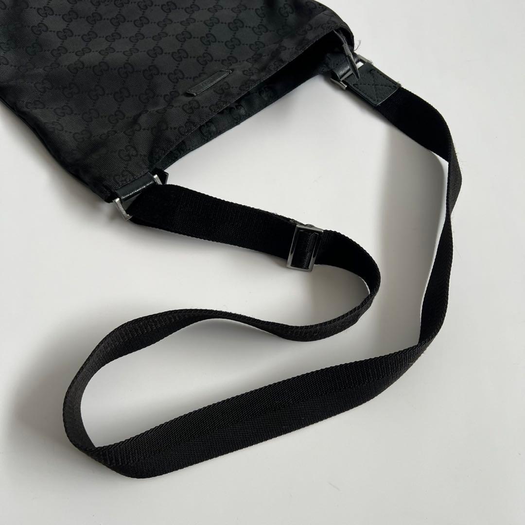 バッグ GUCCI GG PATTERN CANVAS ONE SHOULDER BAG