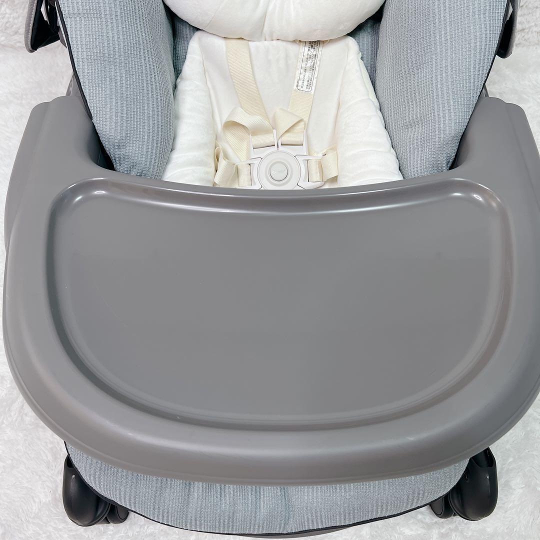 【美品】　Combi 　NEMULILA ＋L ハイローチェア　手動