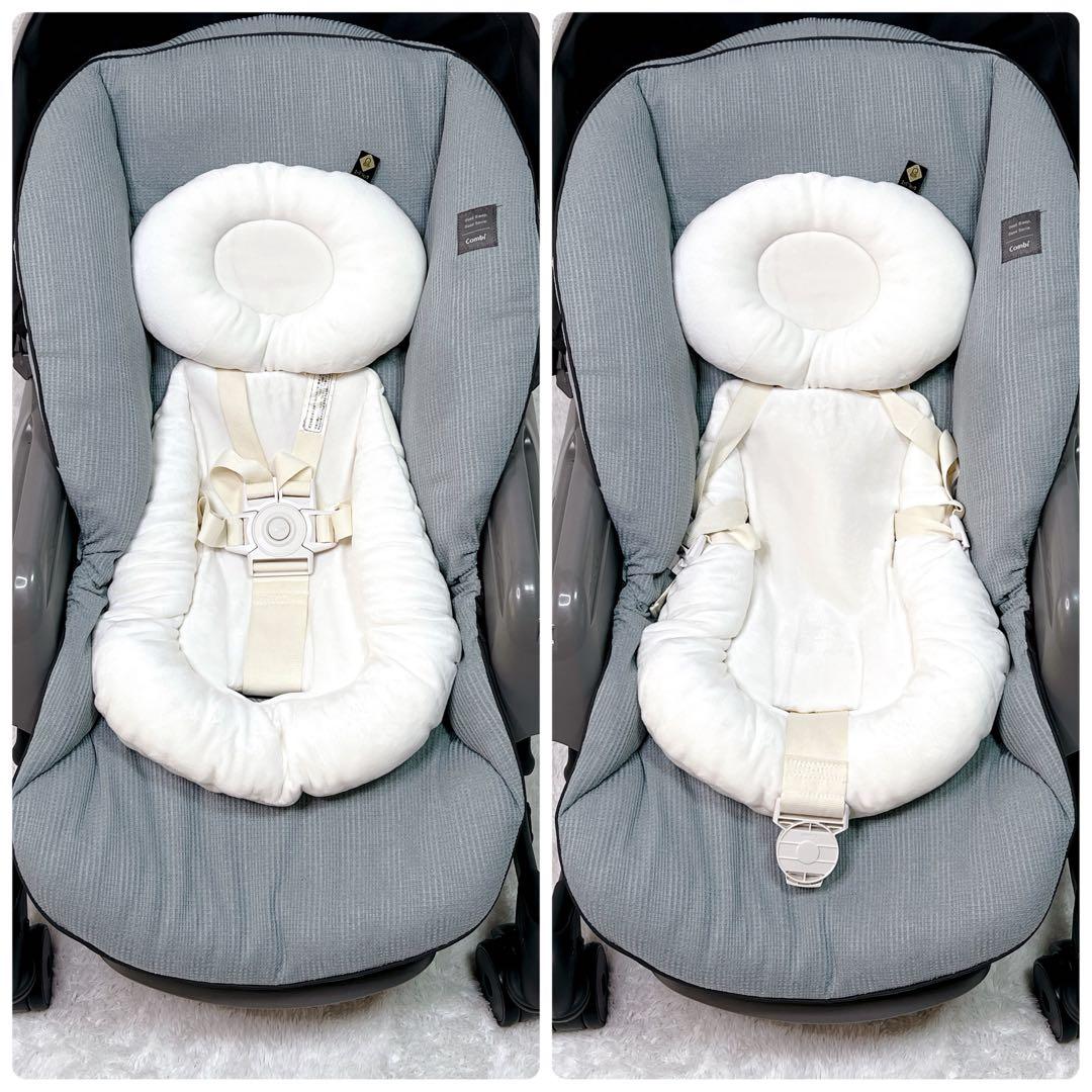 【美品】　Combi 　NEMULILA ＋L ハイローチェア　手動