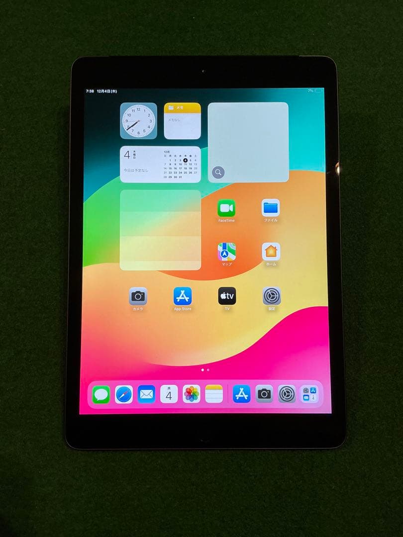 ipad 第7世代 WiFi+Cellular SIMフリー　32GB 美品