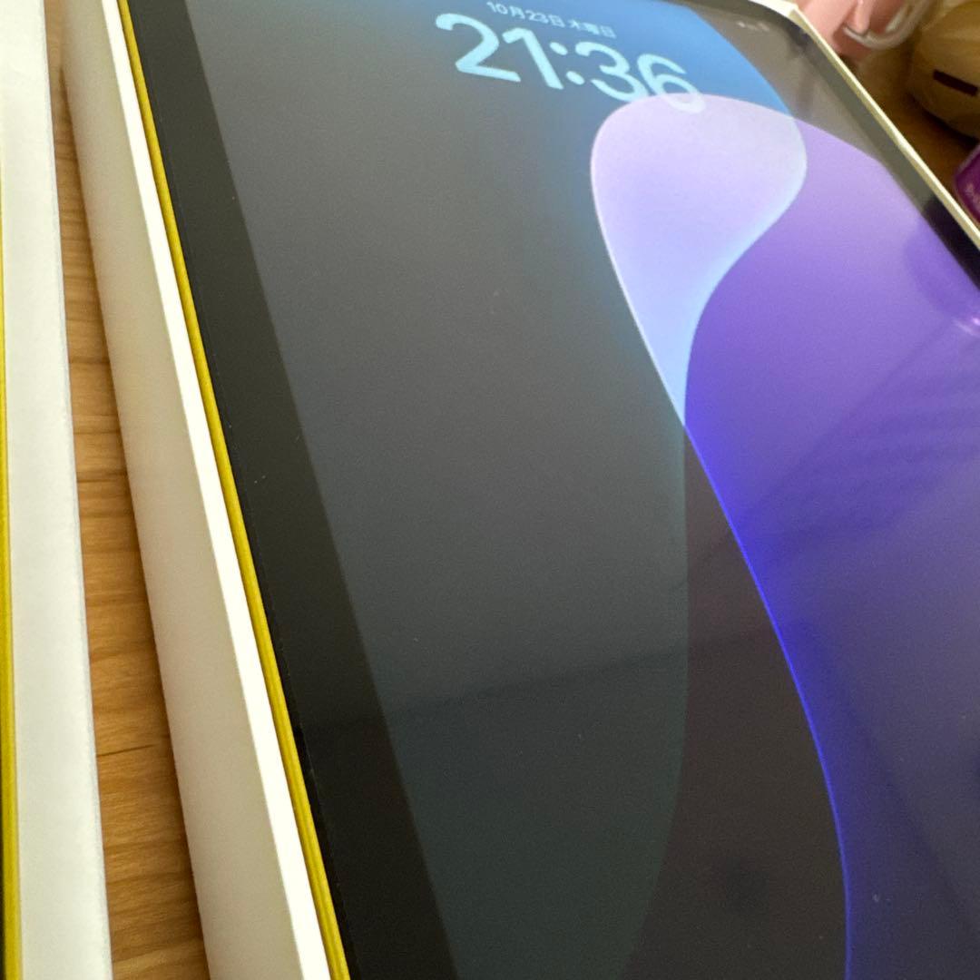 iPad 代10世代　Wi-Fi 64GB イエロー　ケース付き