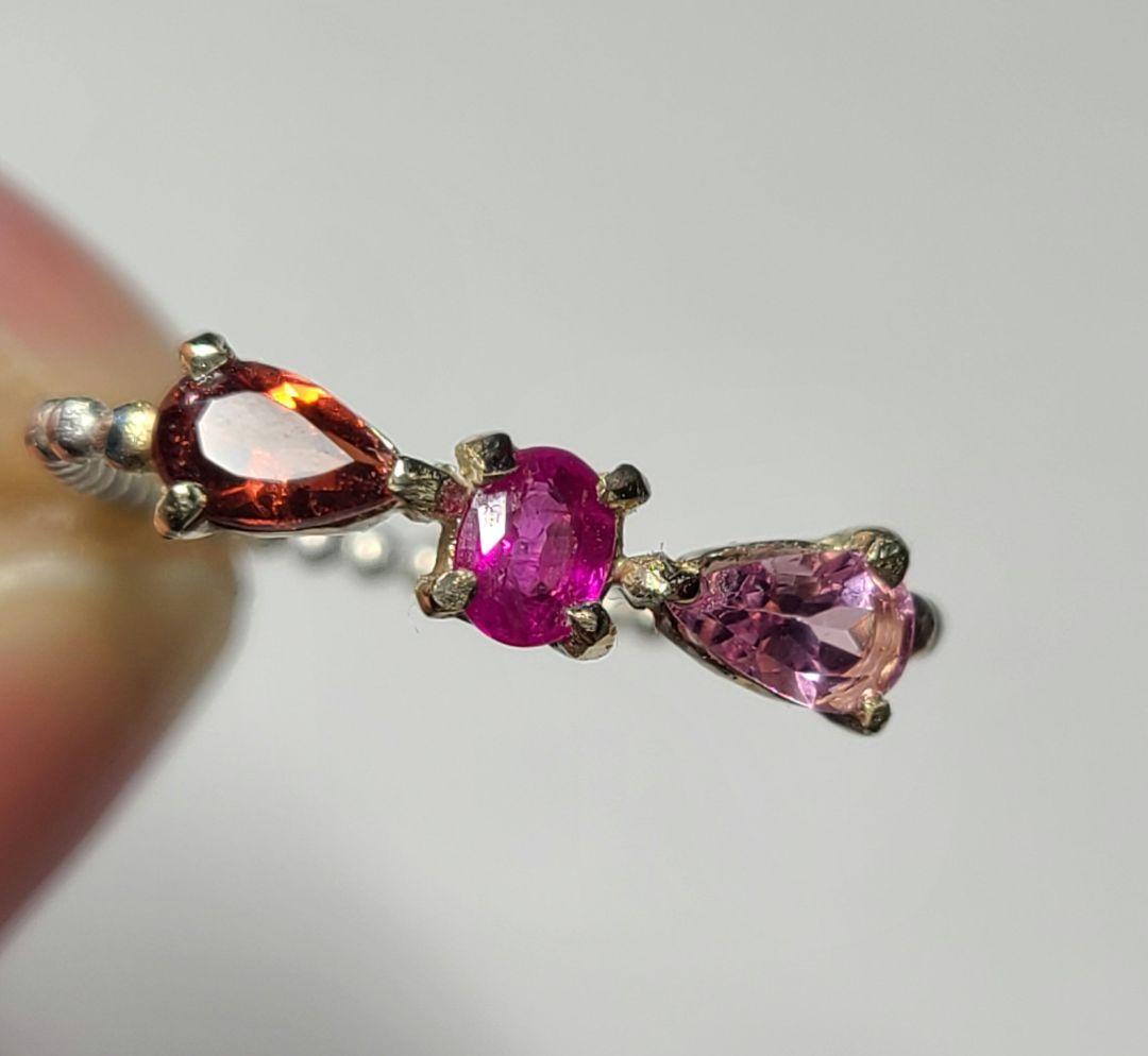 ユリィ可愛いピンク★スリランカ産スピネル★リング、ペンダントオーダー受付中