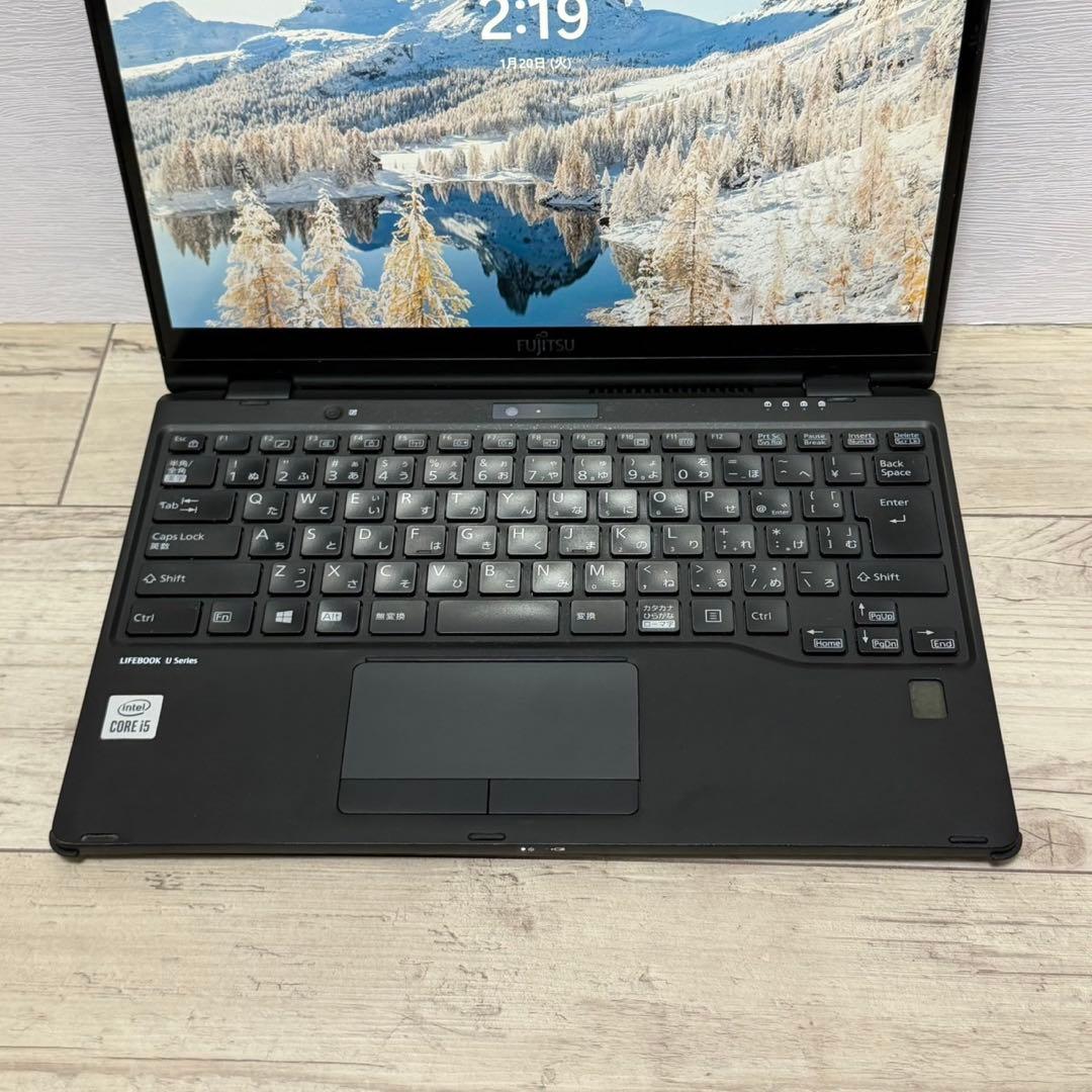 富士通 第10世代 i5 8GB 256GB オフィス Win11 タッチパネル