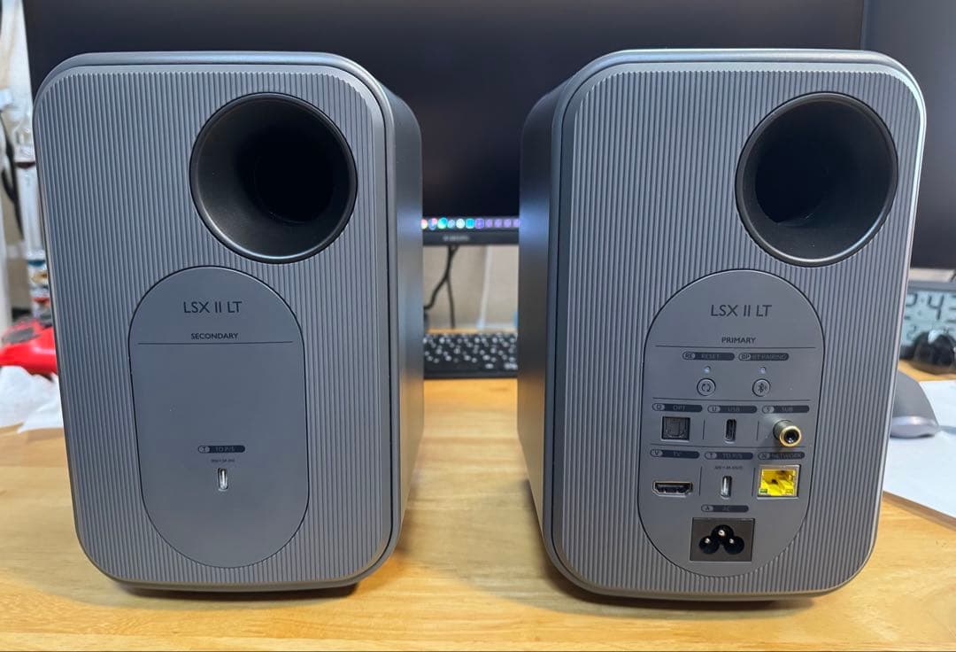 KEF LSX II LT グラファイトグレー 美品