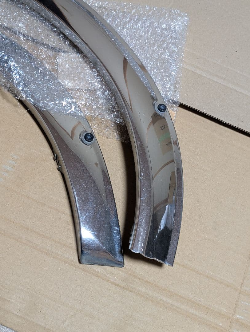 【絶版希少】L700S ミラジーノ DCN メッキ オーバーフェンダー セット