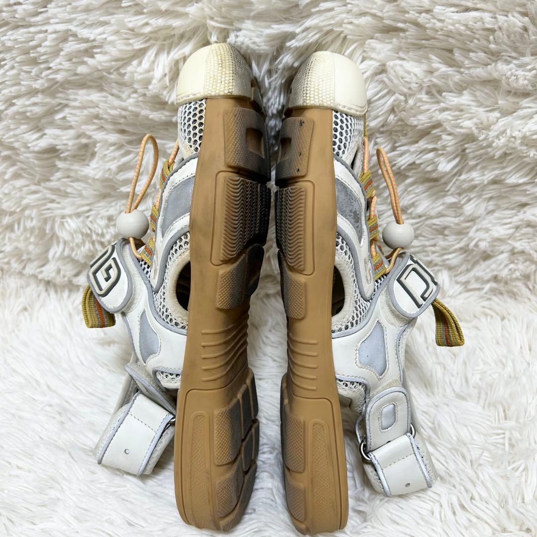 【良品】GUCCI グッチ ロゴ スポーツサンダル