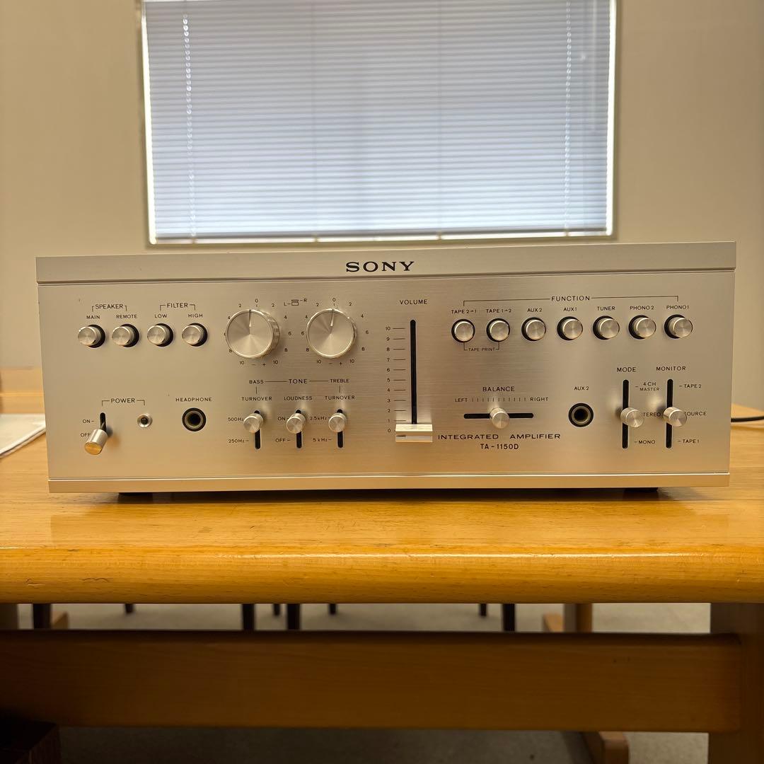 プリ・メインアンプ　SONY.TA-1150D