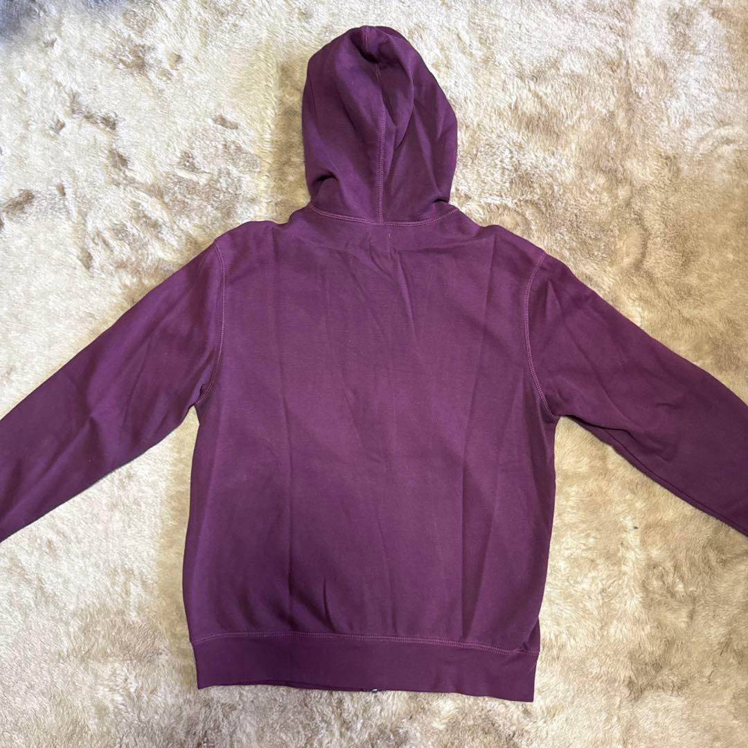 GAP バーガンディ ワインレッド ジップアップパーカー M 裏起毛