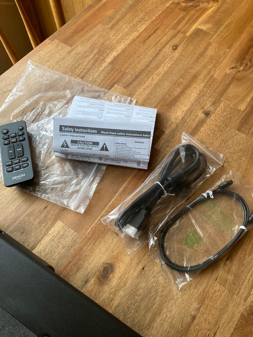 【お値下げ】DENON デノン DHT-S217 ブラック サウンドバー