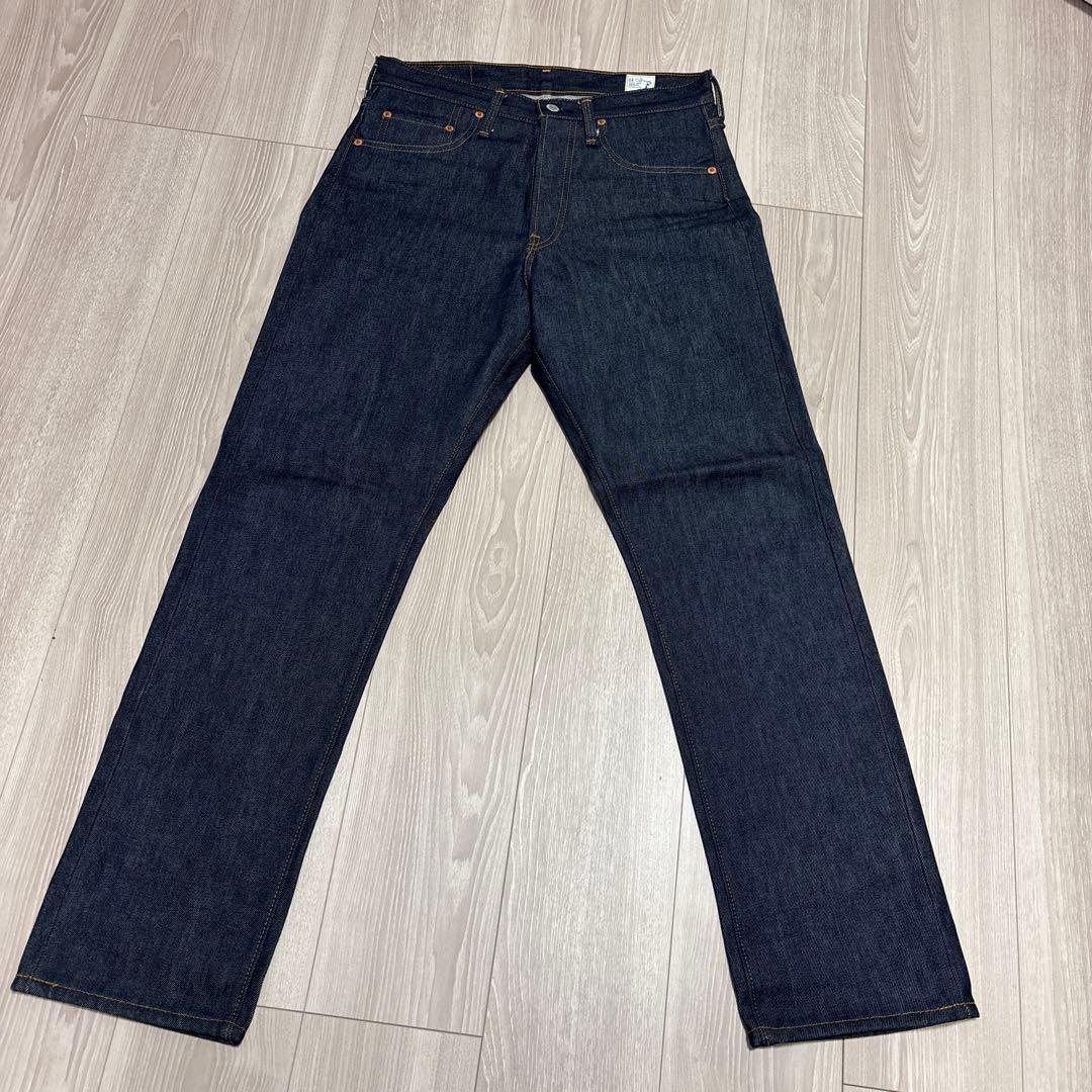 日本製　未洗い　orslow オアスロウ　リジットデニム　105W