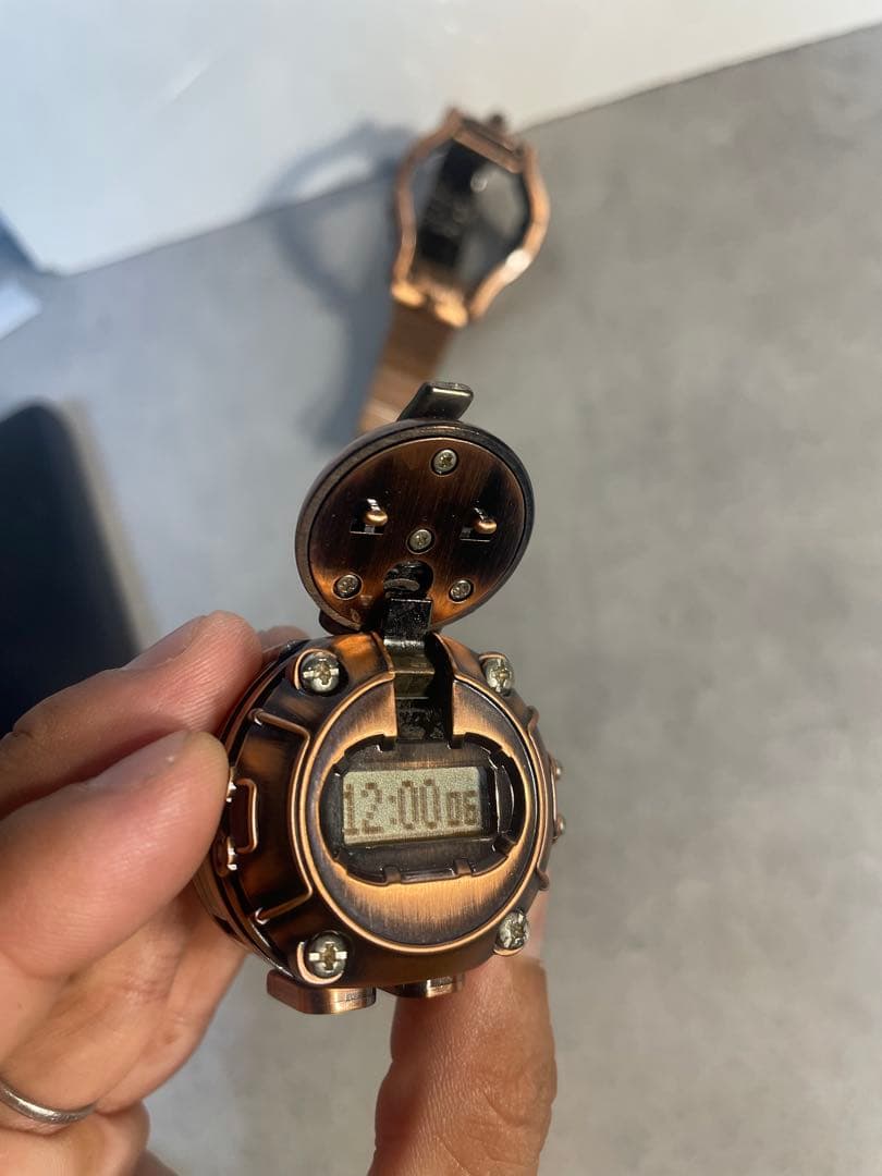 バンダイ　TOKIMA スチームヘッド　腕時計　当時物 変形ロボ　動作品