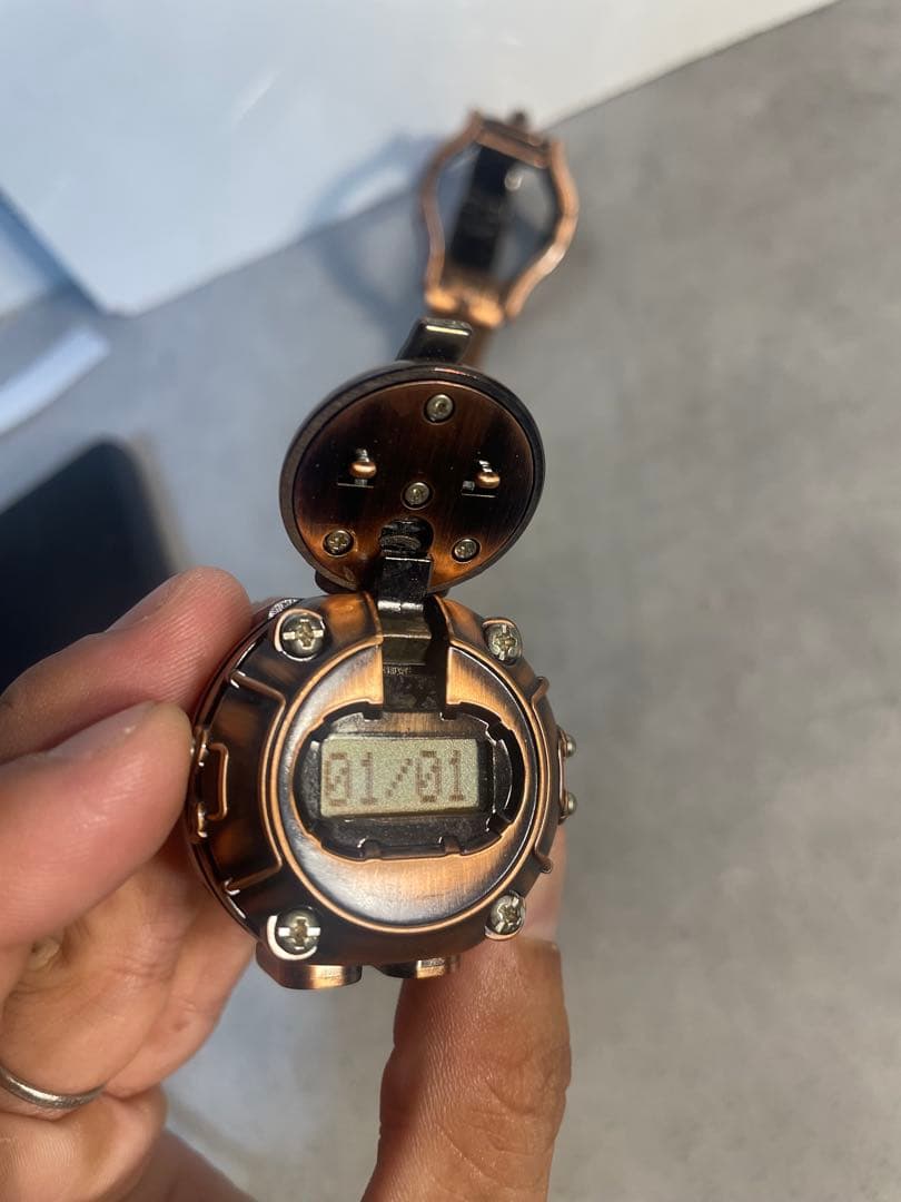 バンダイ　TOKIMA スチームヘッド　腕時計　当時物 変形ロボ　動作品