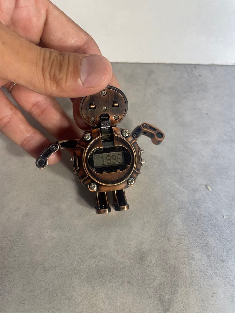 バンダイ　TOKIMA スチームヘッド　腕時計　当時物 変形ロボ　動作品